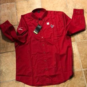 River’s End. men’s  red. Size L